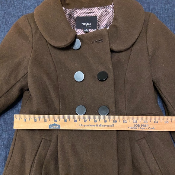 Mossimo Brown Pea Coat - Picture 5 of 9